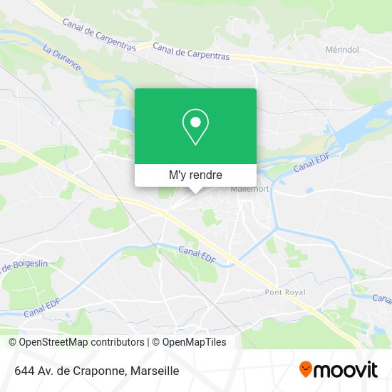 644 Av. de Craponne plan