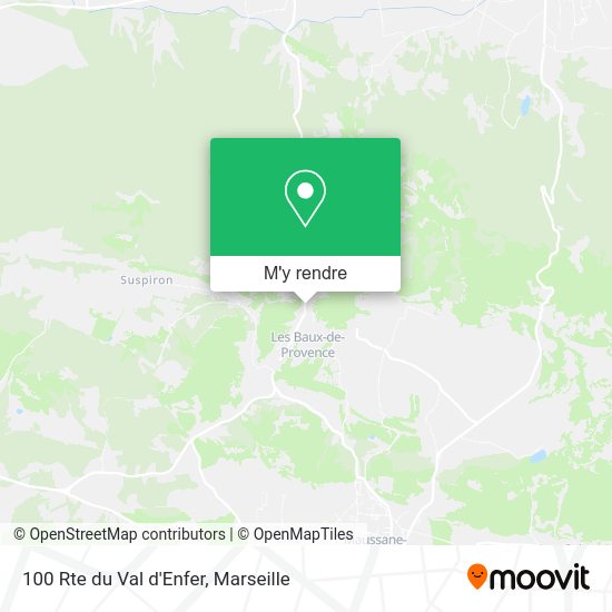 100 Rte du Val d'Enfer plan