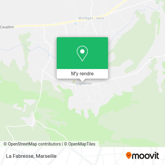 La Fabresse plan
