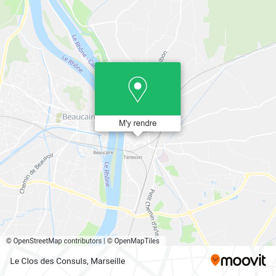 Le Clos des Consuls plan