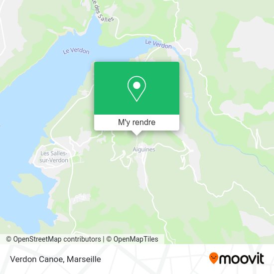 Verdon Canoe plan