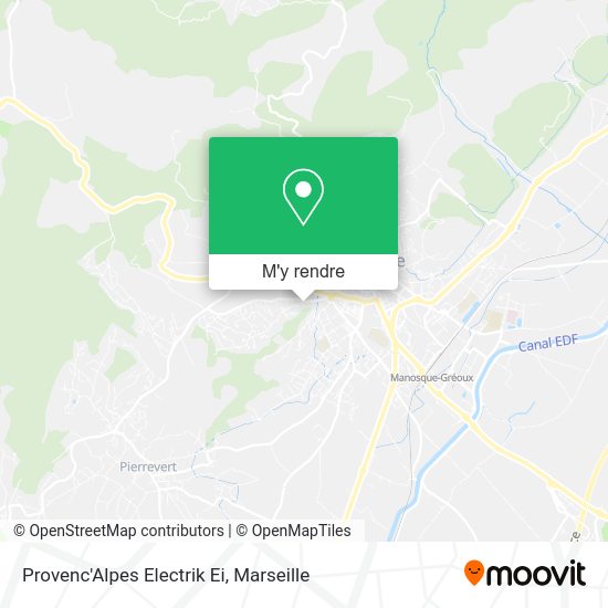 Provenc'Alpes Electrik Ei plan