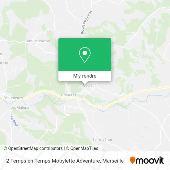 2 Temps en Temps Mobylette Adventure plan