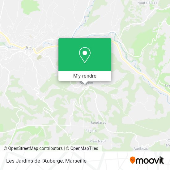 Les Jardins de l'Auberge plan