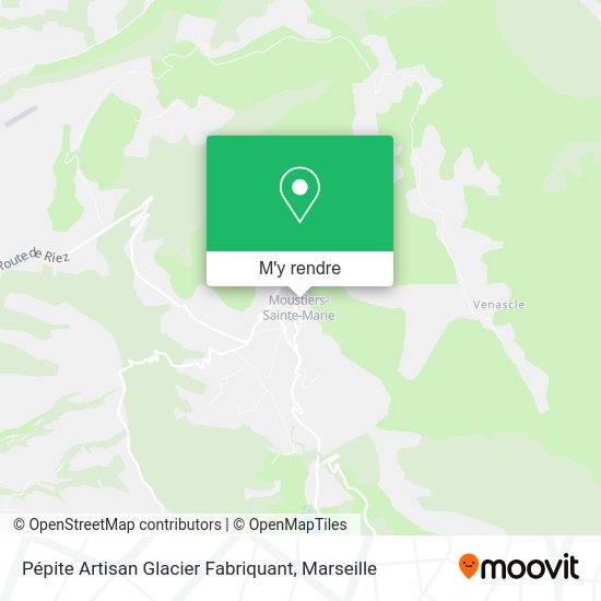 Pépite Artisan Glacier Fabriquant plan