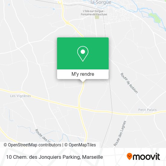 10 Chem. des Jonquiers Parking plan