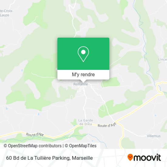 60 Bd de La Tuilière Parking plan