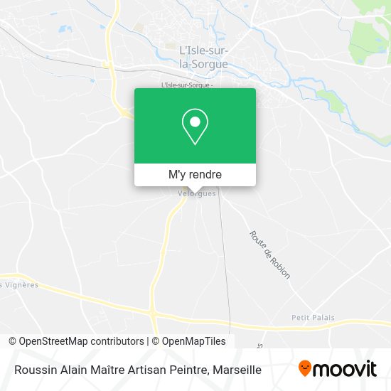 Roussin Alain Maître Artisan Peintre plan