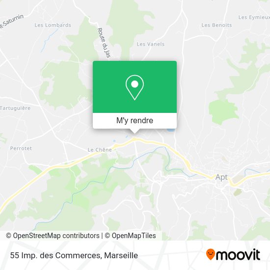 55 Imp. des Commerces plan
