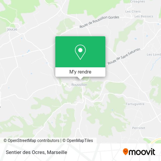 Sentier des Ocres plan