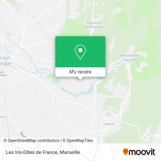 Les Iris-Gîtes de France plan