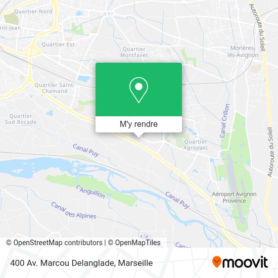 400 Av. Marcou Delanglade plan