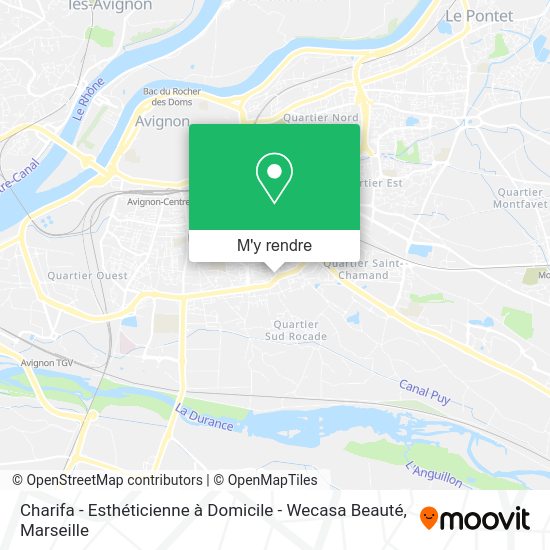Charifa - Esthéticienne à Domicile - Wecasa Beauté plan