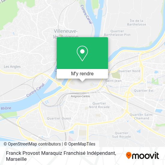 Franck Provost Maraquiz Franchisé Indépendant plan