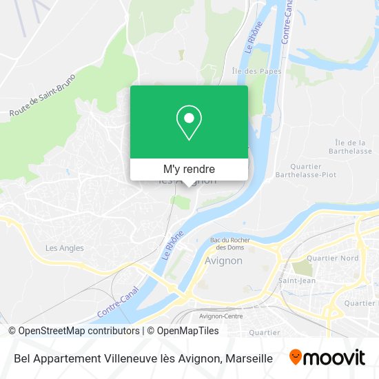 Bel Appartement Villeneuve lès Avignon plan