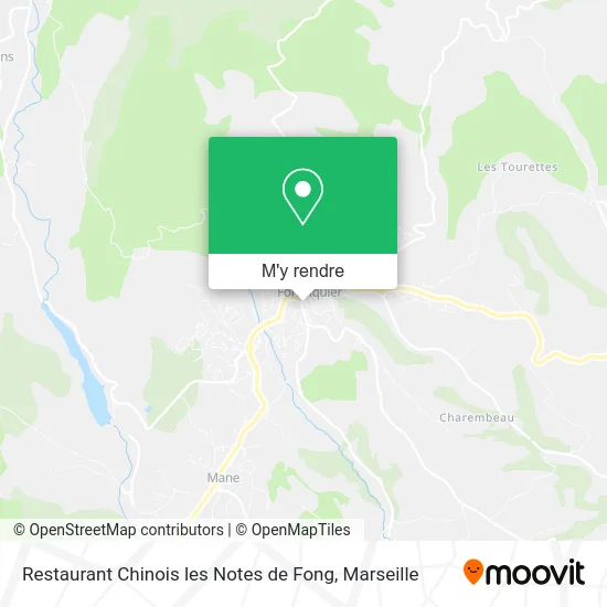Restaurant Chinois les Notes de Fong plan