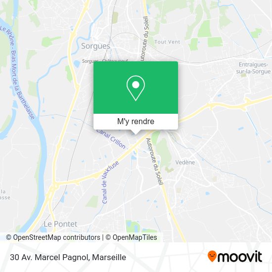 30 Av. Marcel Pagnol plan