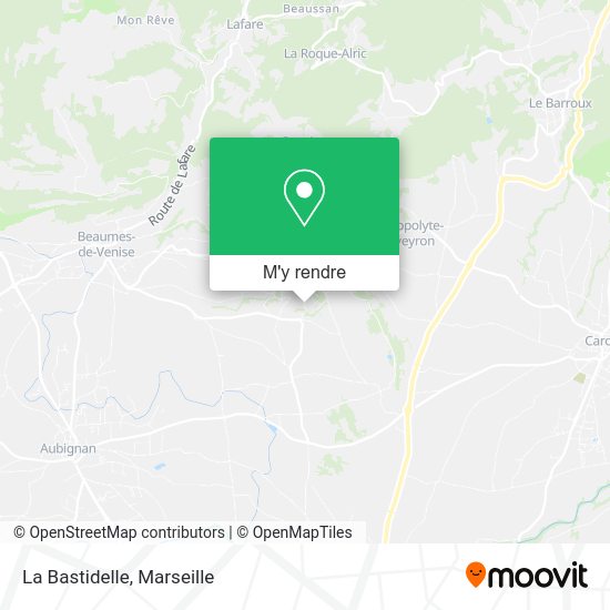 La Bastidelle plan