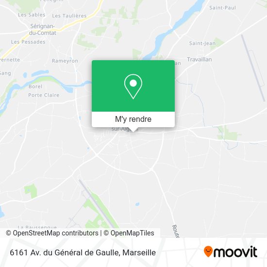 6161 Av. du Général de Gaulle plan