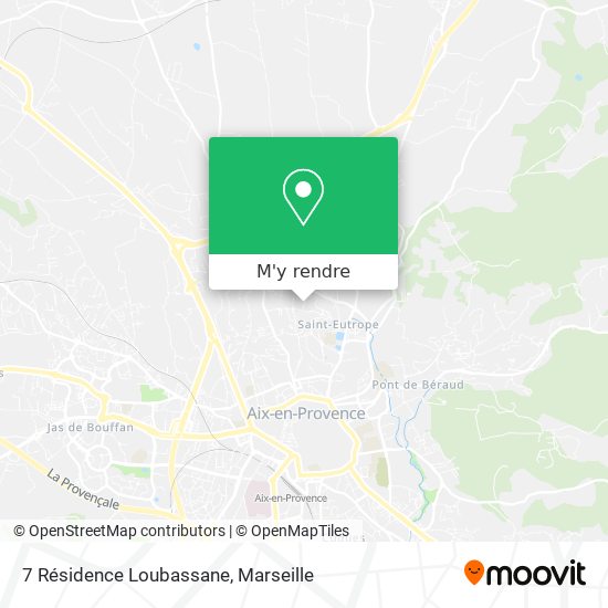 7 Résidence Loubassane plan