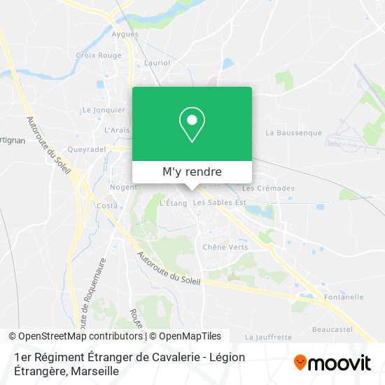 1er Régiment Étranger de Cavalerie - Légion Étrangère plan