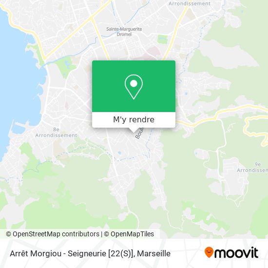 Arrêt Morgiou - Seigneurie [22(S)] plan