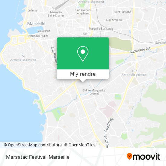 Marsatac Festival plan