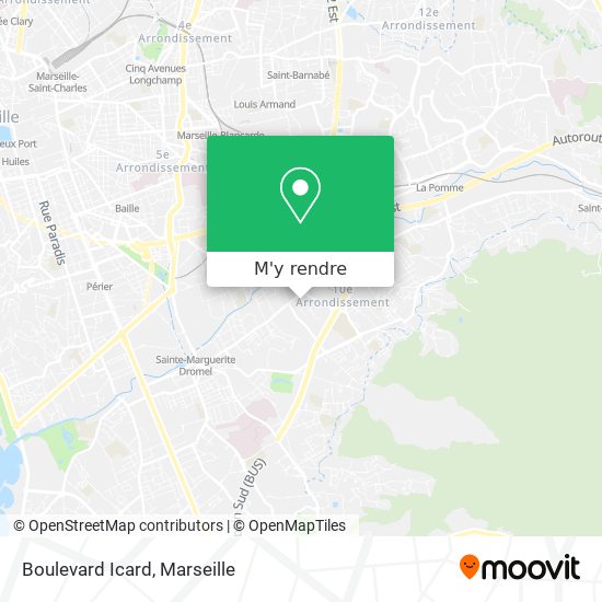 Boulevard Icard plan