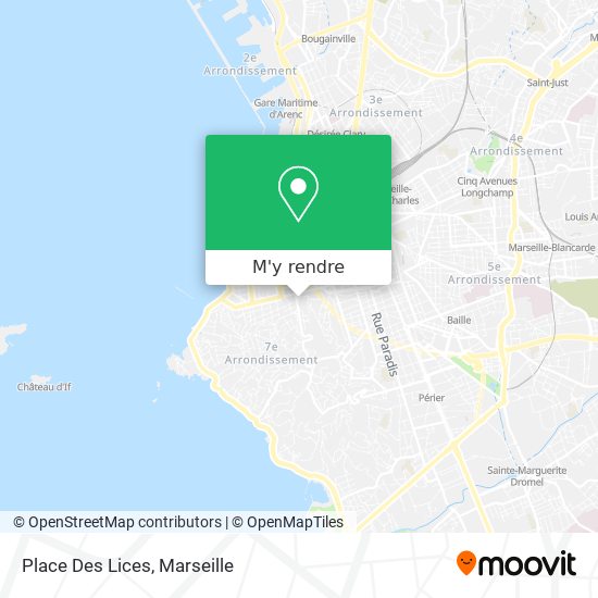 Place Des Lices plan