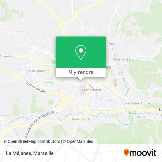 La Méjanes plan