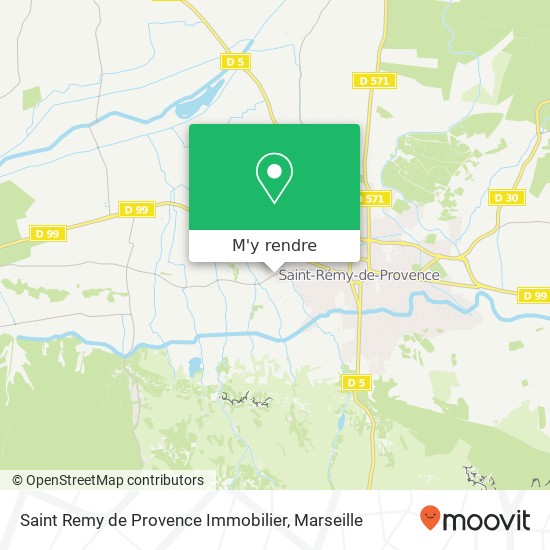 Saint Remy de Provence Immobilier plan