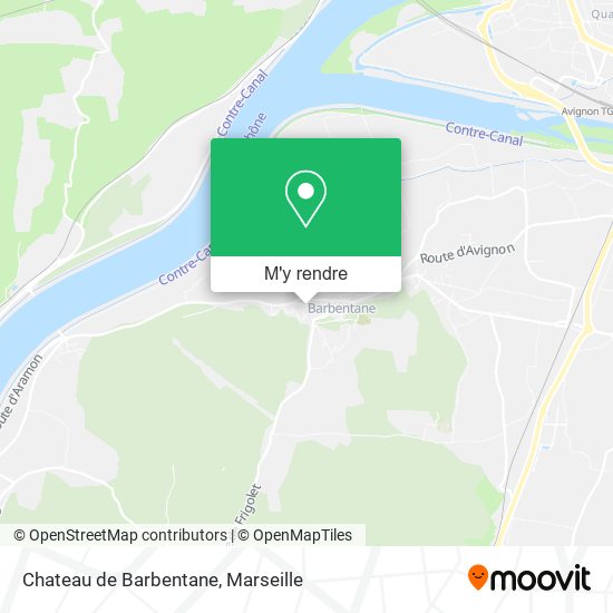 Chateau de Barbentane plan