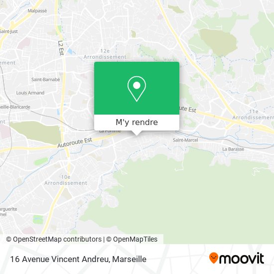 16 Avenue Vincent Andreu plan