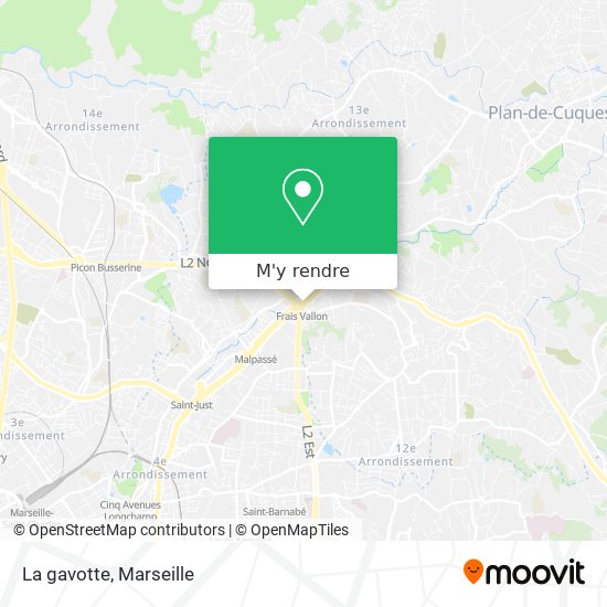La gavotte plan
