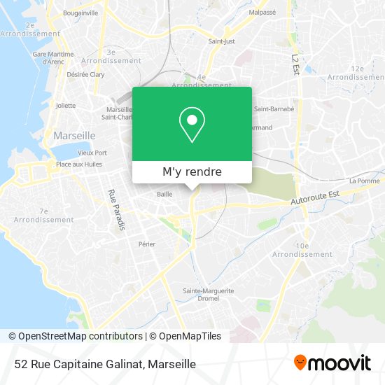 52 Rue Capitaine Galinat plan