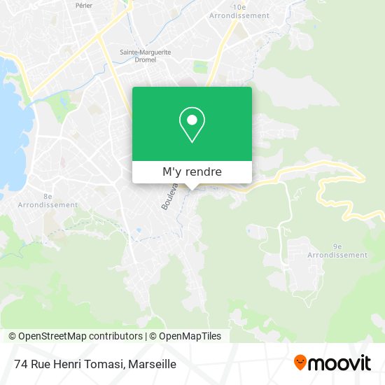 74 Rue Henri Tomasi plan