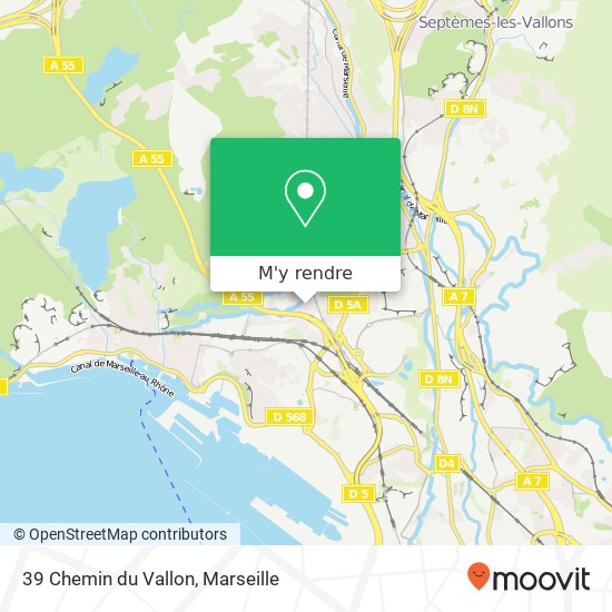 39 Chemin du Vallon plan