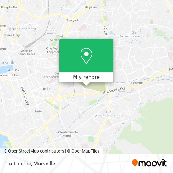 La Timone plan