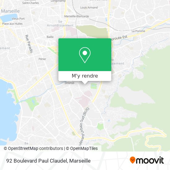 92 Boulevard Paul Claudel plan