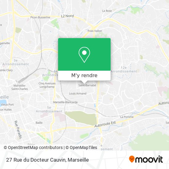 27 Rue du Docteur Cauvin plan