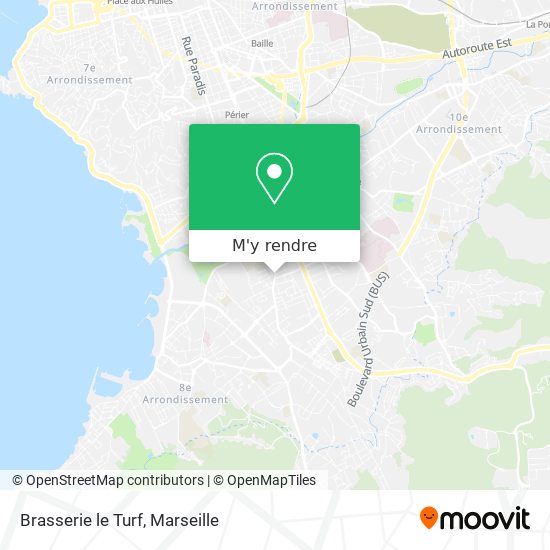 Brasserie le Turf plan