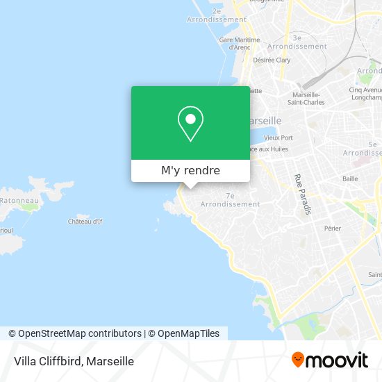 Villa Cliffbird plan