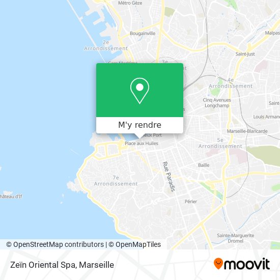 Zeïn Oriental Spa plan