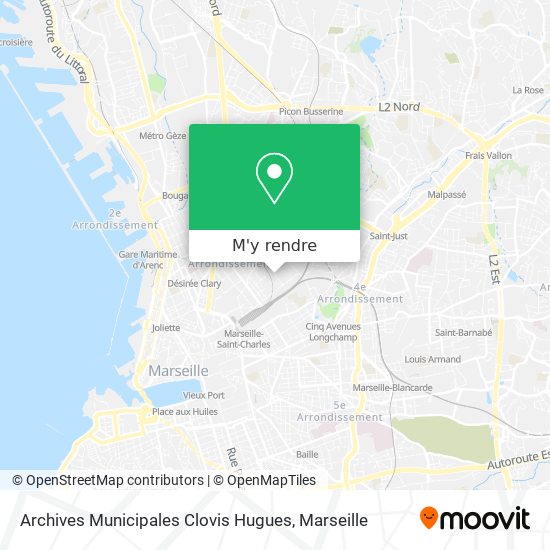 Archives Municipales Clovis Hugues plan