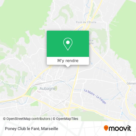 Poney Club le Faré plan