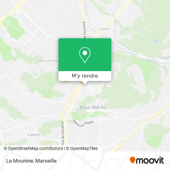 La Mounine plan