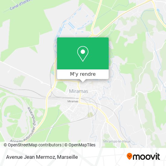 Avenue Jean Mermoz plan
