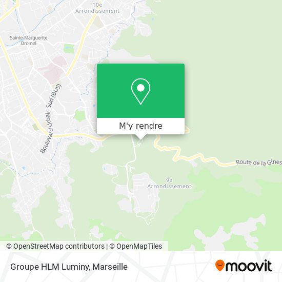 Groupe HLM Luminy plan