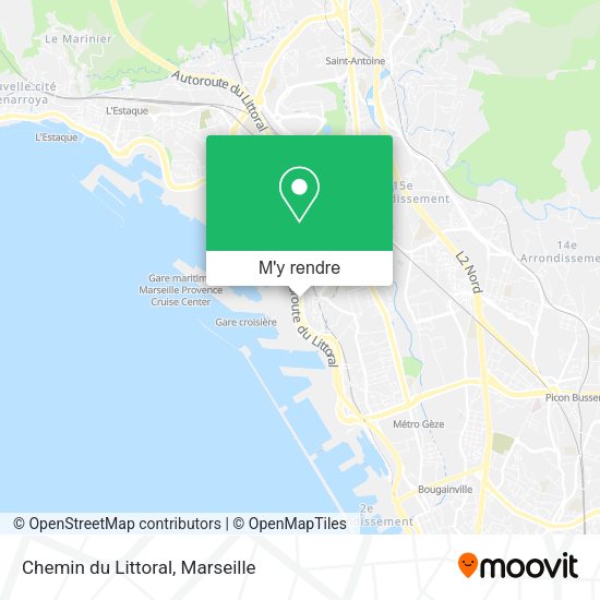 Chemin du Littoral plan