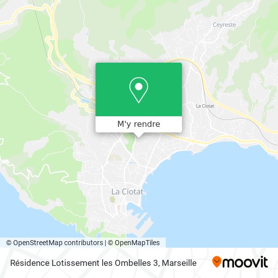 Résidence Lotissement les Ombelles 3 plan
